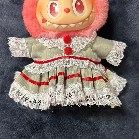 Cute Plush Doll with Green Bunny Hood! Dress only!!! No doll!! - Picture 3 of 5